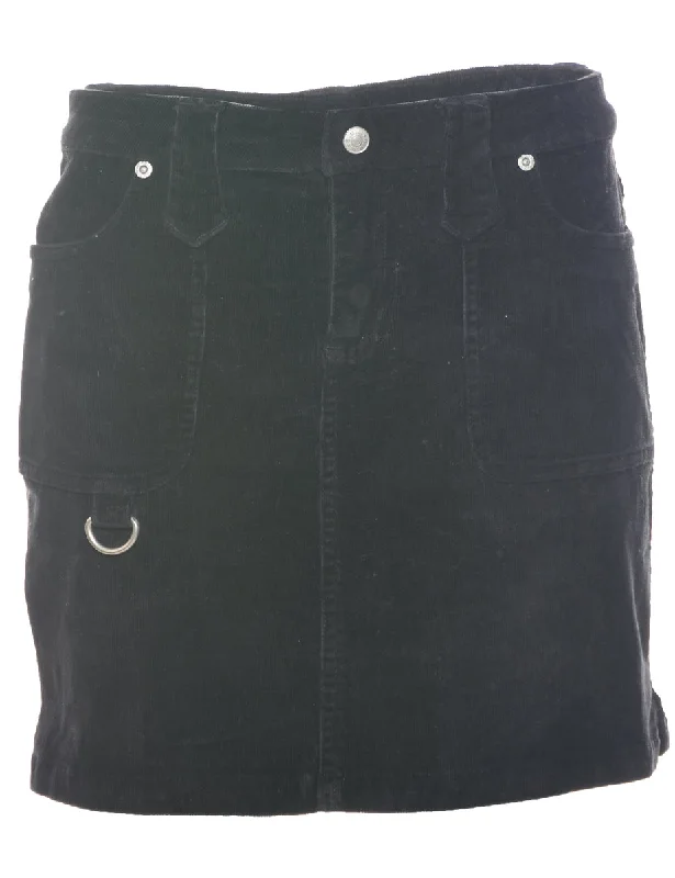 End Of The Year Corduroy A-line Skirt - M