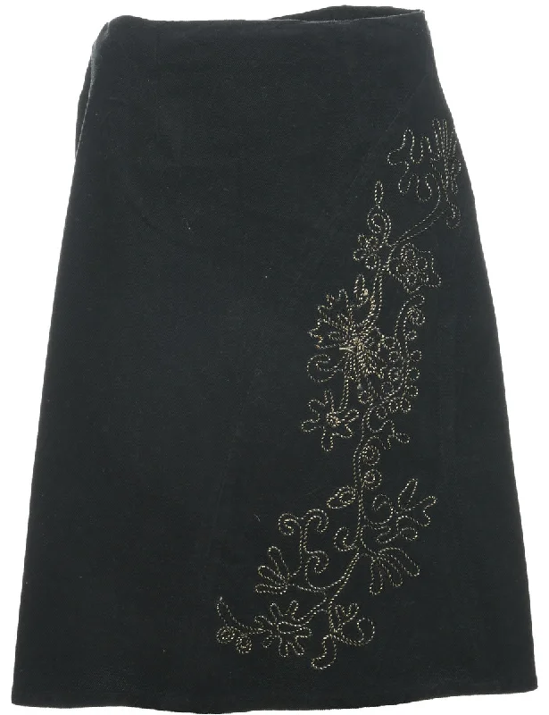 High-quality Styles Corduroy A-line Skirt - S