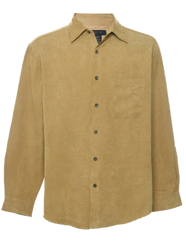 High Street Series Corduroy Mustard Shirt - M