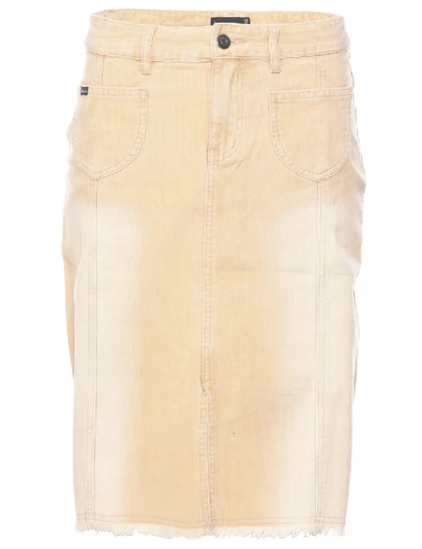 Energy Wear Corduroy Pencil Skirt - S