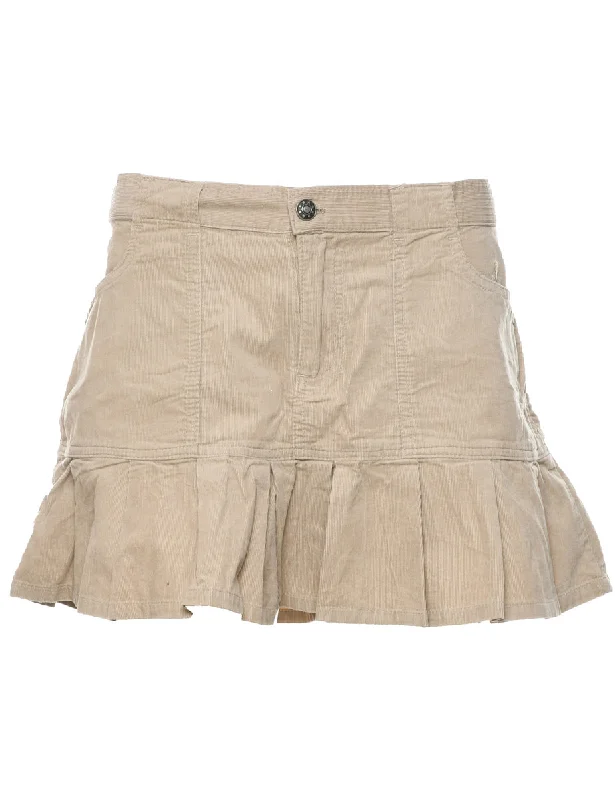 Preview New Products Corduroy Pleated Skirt - L