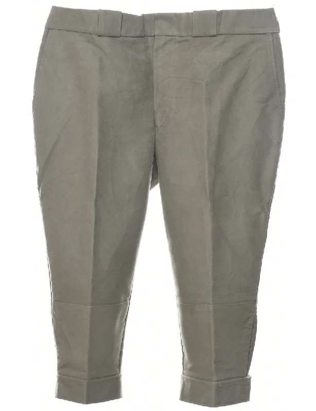 Cozy Look Cropped Tapered Fit Trousers - W39 L19