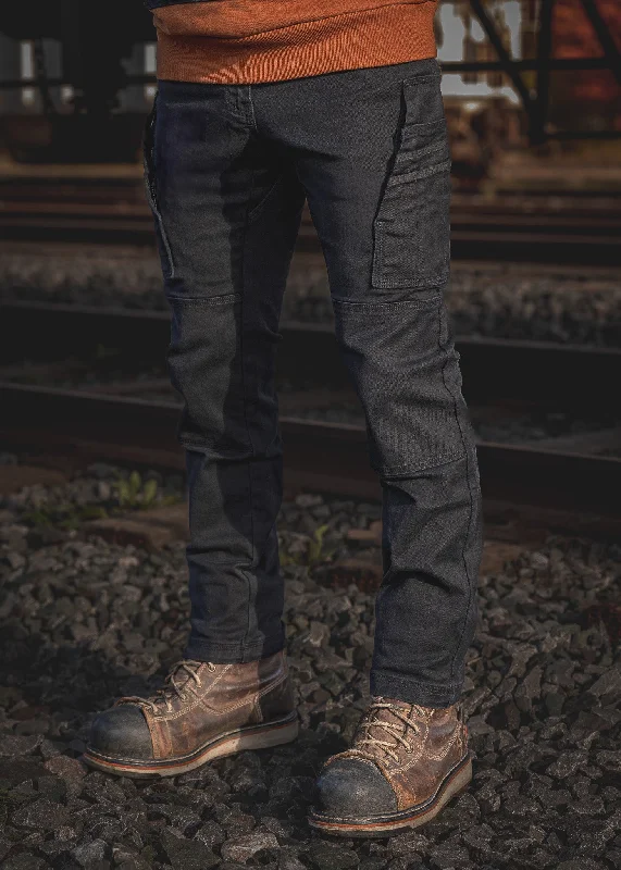 Urban Sense FX-1 Slim Work Jeans Blackout