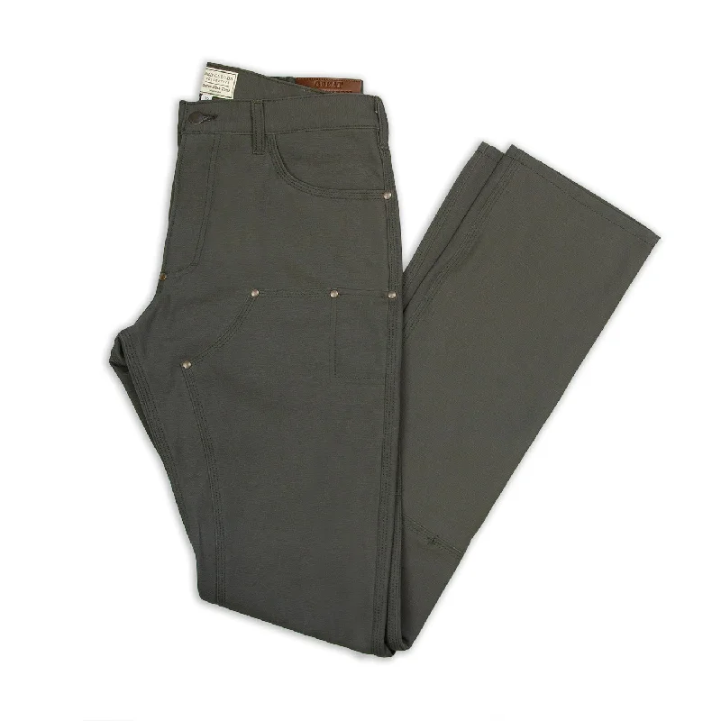 Classic And Versatile GN.01 Fitted Work Pant - Olive Canvas