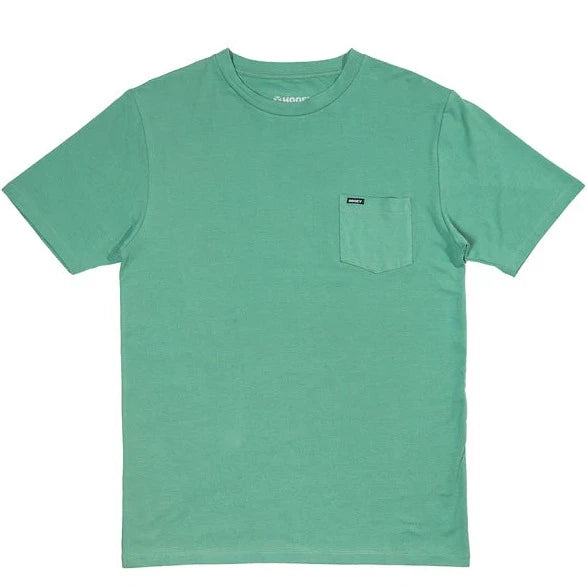 Carefree Hooey Men's San Jose Bamboo Pocket Tee in Teal