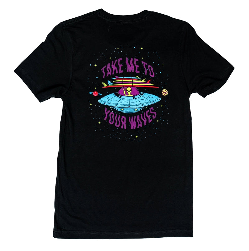 Avant-garde Design REAL Take Me to Your Waves (NC) Tee-Black
