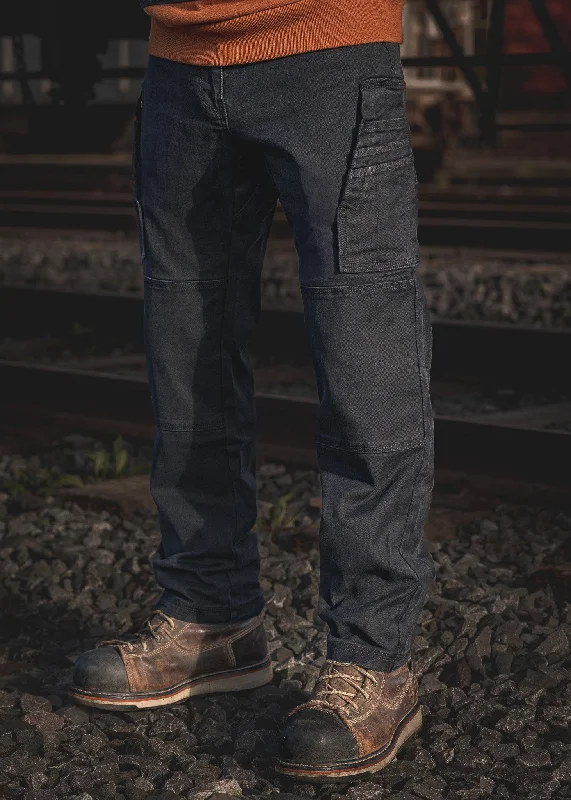 New Autumn And Winter Styles RX-1 Relaxed Work Jeans Blackout