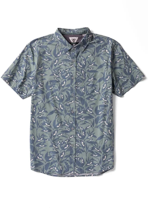 Youthful Vissla Floravision Eco SS Shirt-Light Sage