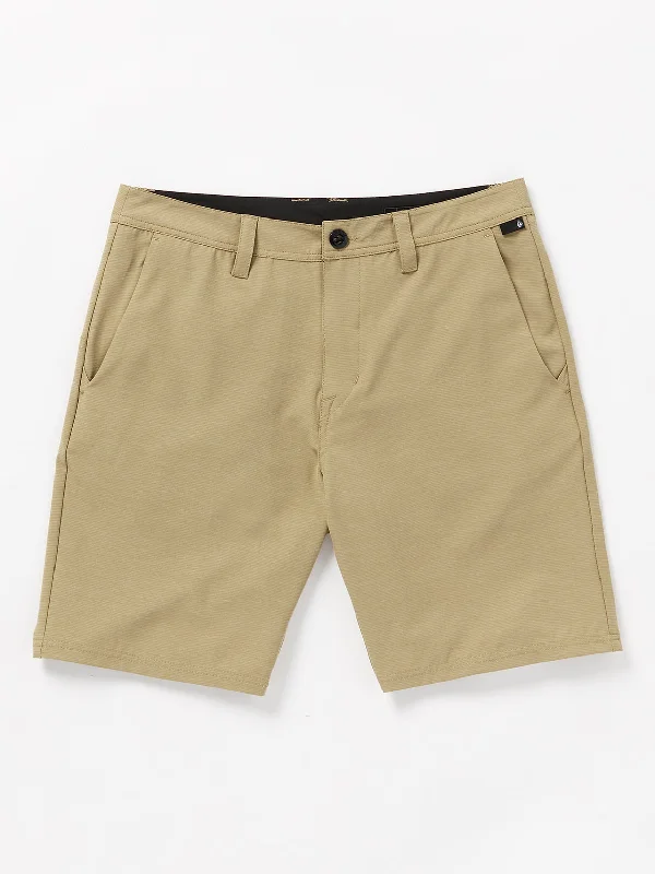 Personalized Clothing Volcom Slub Frickin Cross Shred 20 Shorts-Dark Khaki