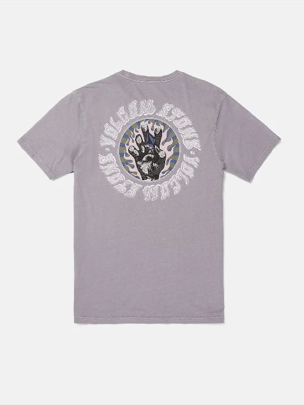 French Style Volcom Stone Oracle Tee-Violet Dust