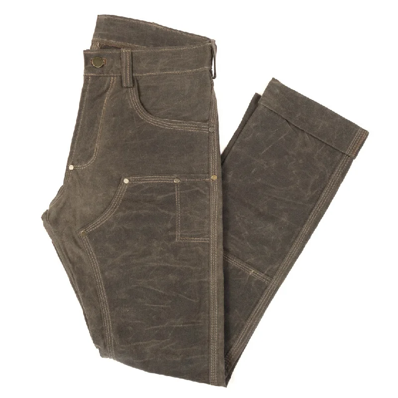 Classic GN.01 Waxed Canvas Fitted Work Pant - Havana